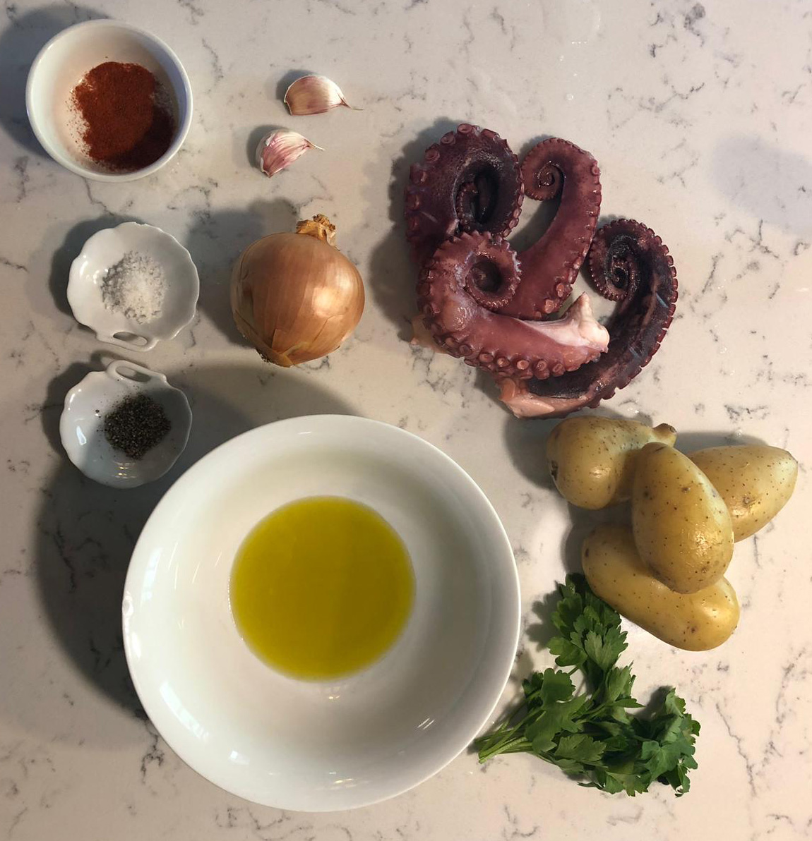 Recette Poulpe à la Galicienne